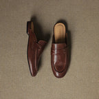 Aurora Genuine Leather Mules