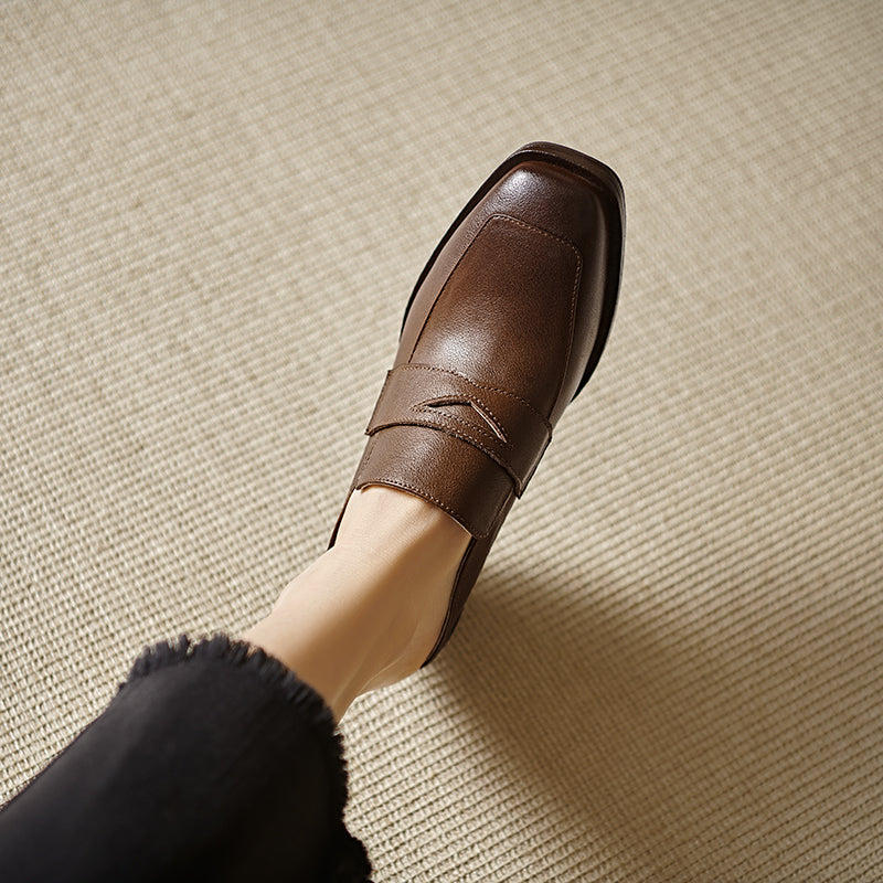 Lola Genuine Leather Mules