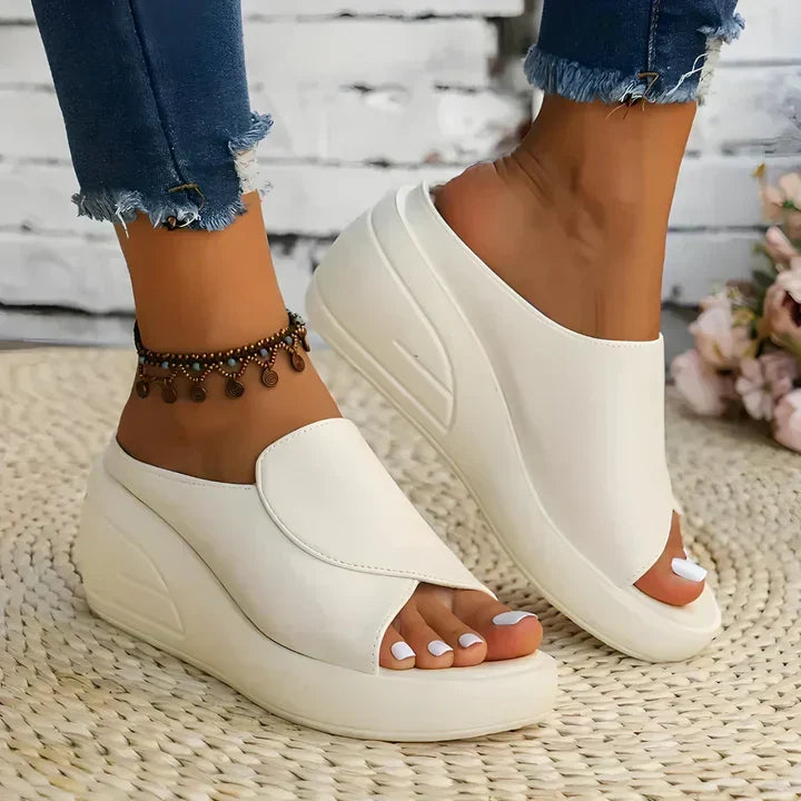 Eliza™ – Orthopedic Slip-on Wedge Sandals