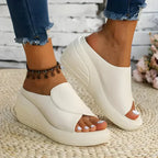 Eliza™ – Orthopedic Slip-on Wedge Sandals