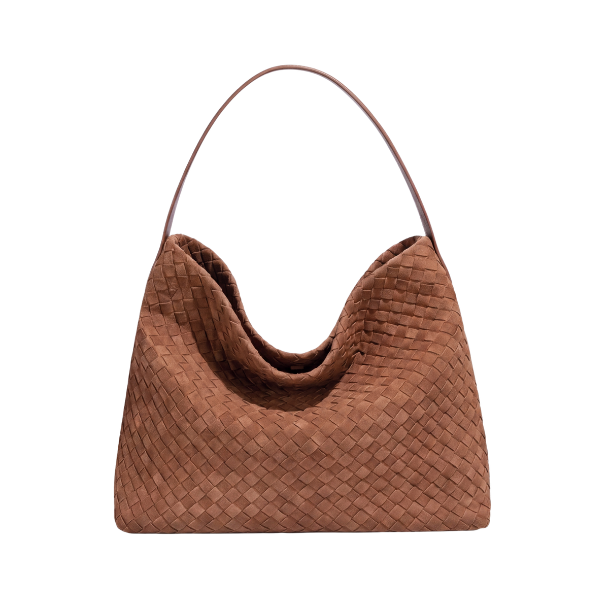The Brielle Suede Tote Bag