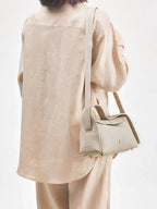 Small Lioré Roof Bag - Ivory