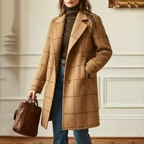 Sutton | Plaid Longline Coat