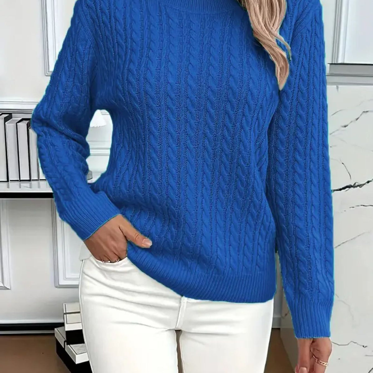 Cozy Cable Knit Sweater