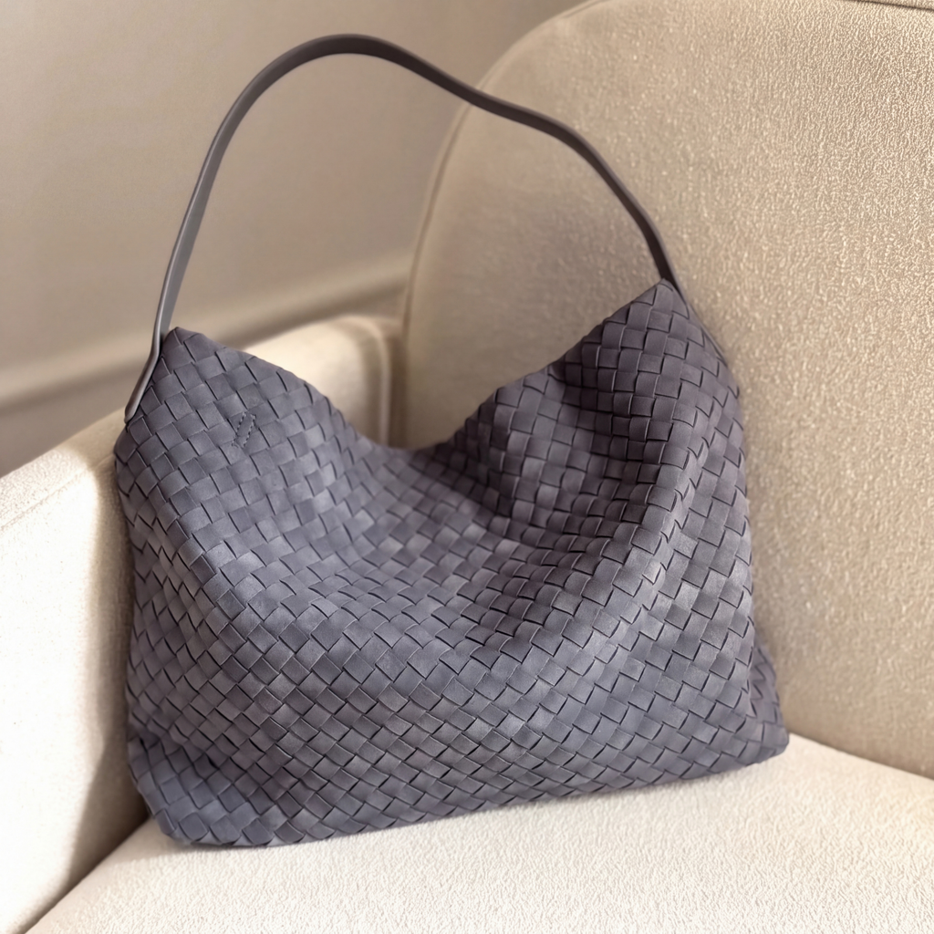 The Brielle Suede Tote Bag