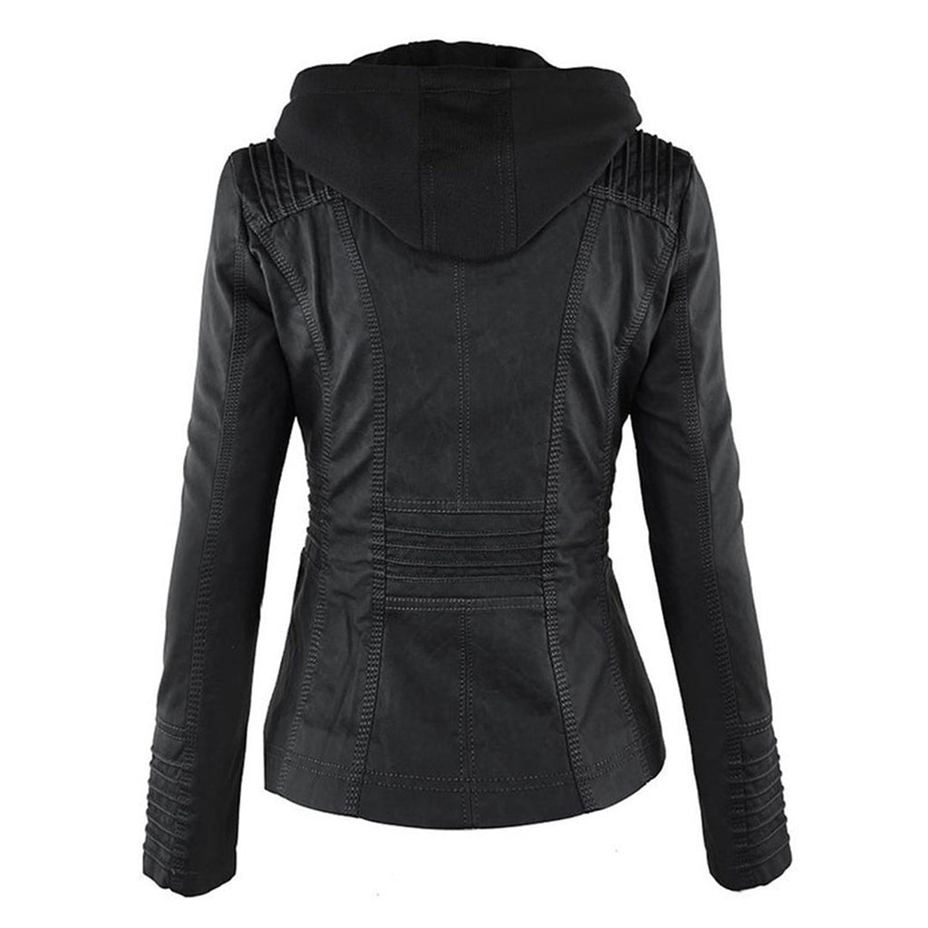 Monica | Robust and Elegant Leather Jacket