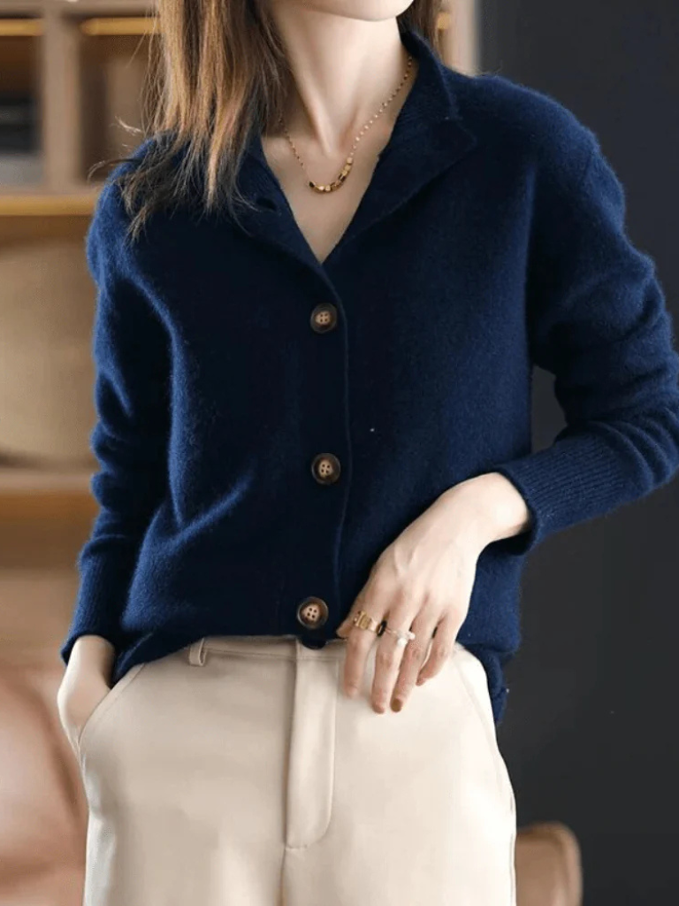 SOFIA BUTTON CARDIGAN