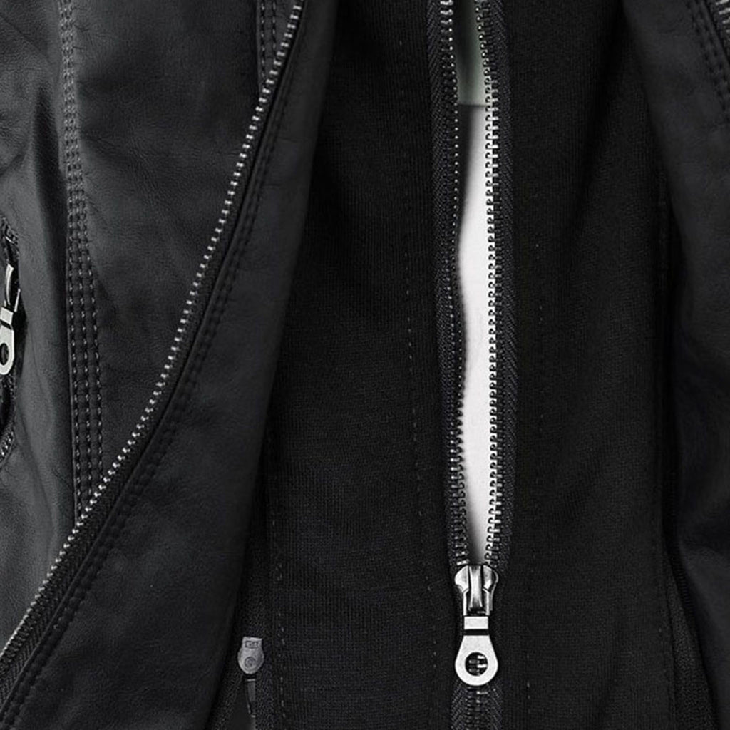 Monica | Robust and Elegant Leather Jacket