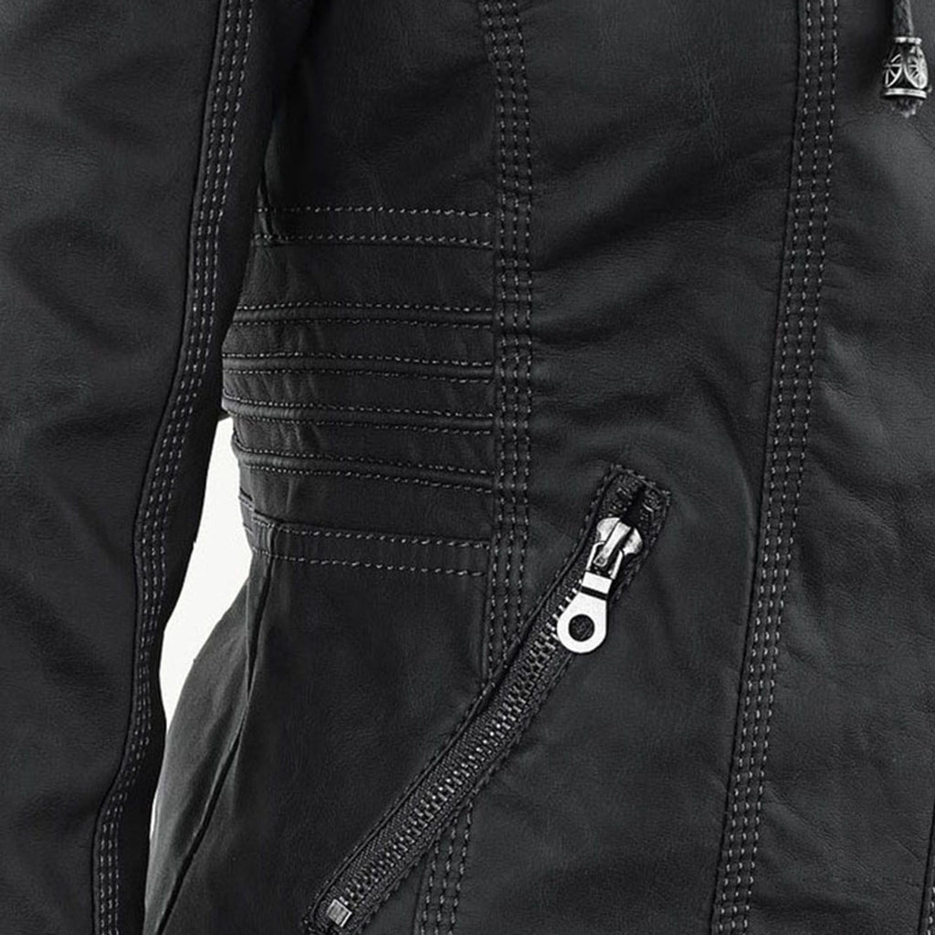 Monica | Robust and Elegant Leather Jacket