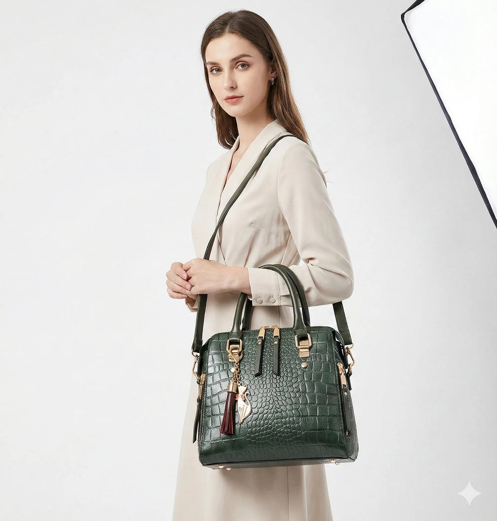 Leather Bag - Mia