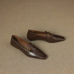 Ceyla | Brogued Double-Strap Mary Jane Flat