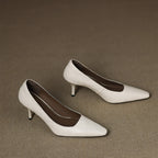 Zala | Genuine Leather Heels
