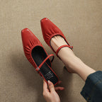 Vanya | Ruched Mary Jane Mule