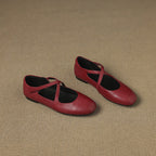 Zeor | Genuine Leather Flats
