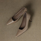 Zala | Genuine Leather Heels