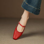 Vanya | Ruched Mary Jane Mule