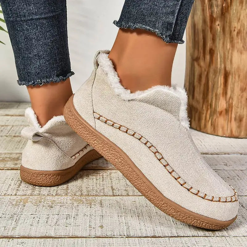 Leslie | Cosy Lined Slip-On Ankle Boots
