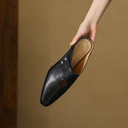 Olga Genuine Leather Mules