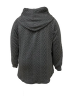 Cordella | Hooded Cable Knit Coat
