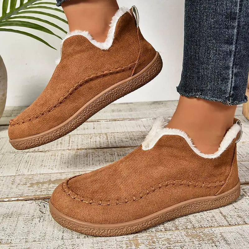 Leslie | Cosy Lined Slip-On Ankle Boots