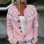 SOFIE | PINK COMFORT CARDIGAN