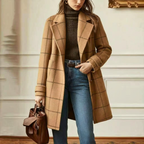 Sutton | Plaid Longline Coat
