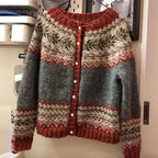 TASHA | VINTAGE ICELANDIC CARDIGAN