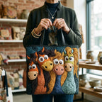 Artisanal Bag - Playful Ponies