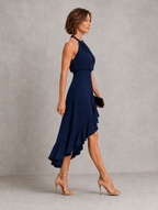 Carina | Elegant Halter Neck Dress