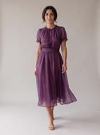 Honora | Elegant Belted Waist Dress