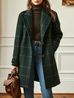 Sutton | Plaid Longline Coat