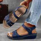 Roberta | Orthopedic Sandals with Adjustable Straps and Wedge Sole